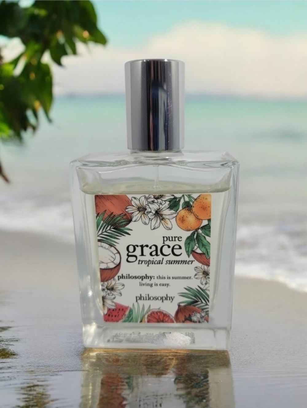 Philosophy Pure Grace Tropical Summer Eau De Toilette Spray Fragrance 2 Fl Oz